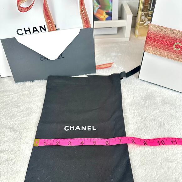 CHANEL BOX, Shopping Bag, Dust bag, ribbon, greeting card, Camila sticker set - Picture 4 of 7